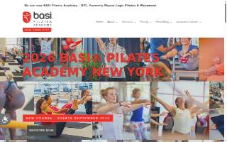 BASI Pilates Academy Tacoma website