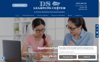 DS Learning Center website