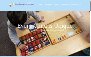 Montessori In Motion website