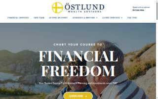 Ostlund Wealth Advisors website
