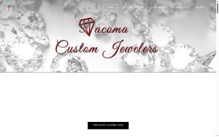 Tacoma Custom Jewelers website