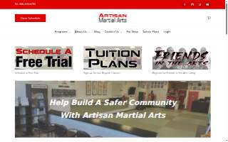 Artisan Martial Arts website