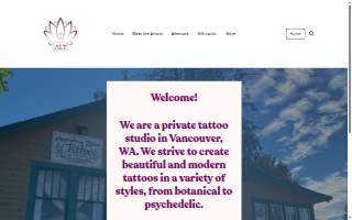 Ascending Lotus Tattoo of Vancouver website