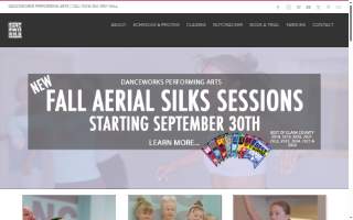 DanceWorks Performing Arts website