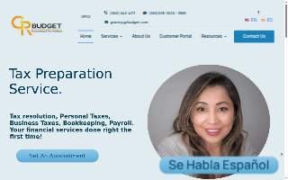 GR Budget Financial Service & Tax Professional. EA website