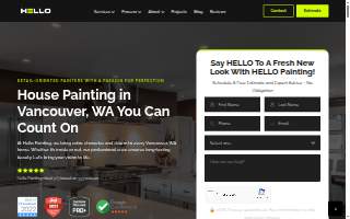 HELLO Painting of Vancouver website