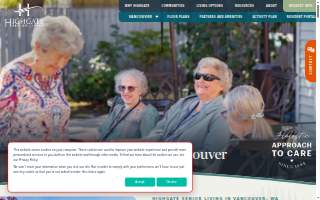 Highgate Senior Living - Vancouver website