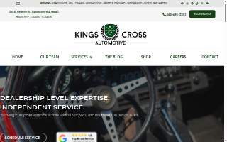 Kings Cross Automotive website