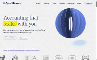 Opsahl Dawson & Company Advisors, LLC website