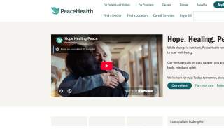 PeaceHealth Mill Plain Dermatology Clinic website