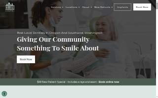 Roots Dental & Dental Implant Center - Vancouver website