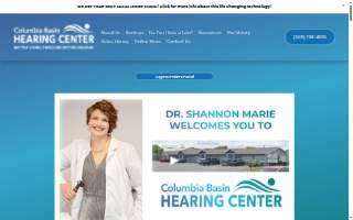 Columbia Basin Hearing Center website