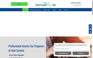 Community Income Tax website