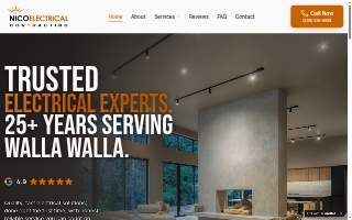 NICO Electrical Contracting website