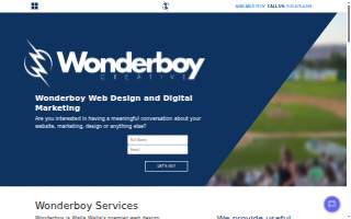 Wonderboy Creative website