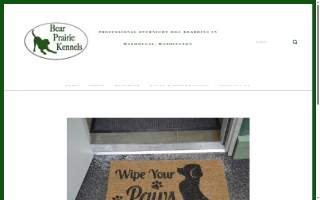 Bear Prairie Kennels website