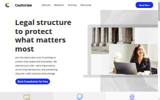 Cliff Coulter Law Firm PLLC website