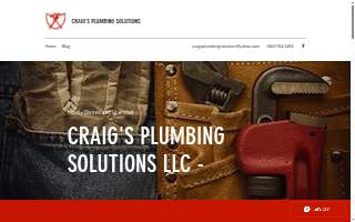 Craig's Plumbing Solutions website