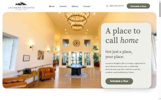 Lacamas Heights Memory Care website