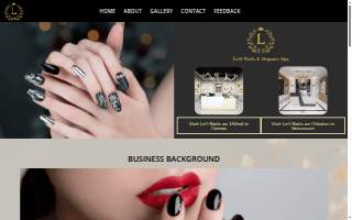 LeO Nails & Organic Spa of Vancouver website