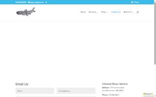 Chinook Music Services website