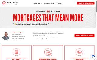 Clay Schoengarth - Movement Mortgage website