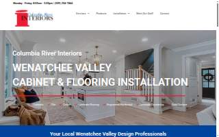 Columbia River Interiors website