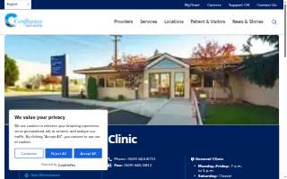 Confluence Health | East Wenatchee Clinic website