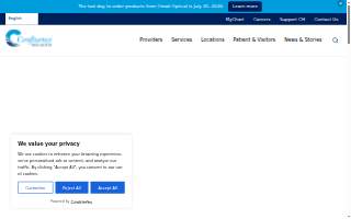 Confluence Health website