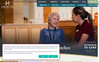 Highgate Senior Living - Wenatchee website