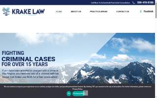 Krake Law website