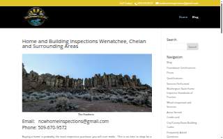 NCW Home Inspections LLC of Wenatchee website