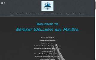 Retreat Wellness and MedSpa, PLLC website