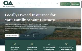 Crigler Insurance Agency website