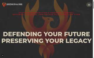 Johnson & Orr Law Firm website