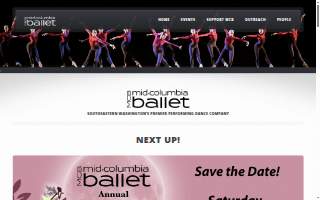 Mid-Columbia Ballet website