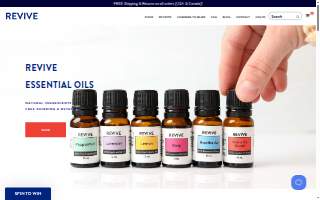 Revive Wellness website