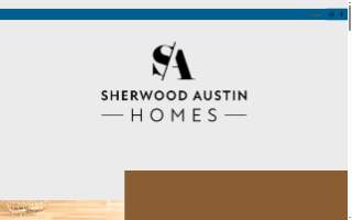 Sherwood Austin Homes website