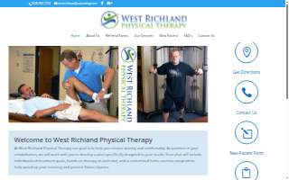 West Richland Physical Therapy website