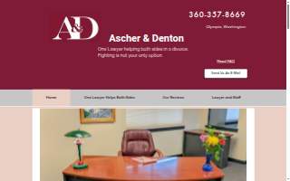 Ascher & Denton website