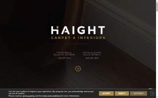 Haight Carpet & Interiors website