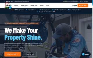 Homefront Power Wash, Inc. of Woodinville website