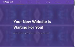 PageHoot website