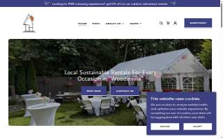 PNW Rental Rack website