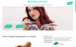 Sarahenna website
