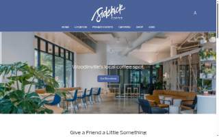 Sidekick Coffee website