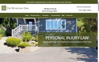 The Weyer Law Firm of Woodinville website