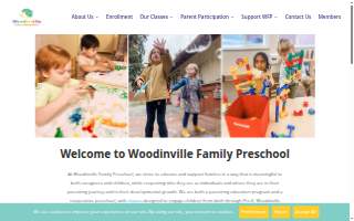 Woodinville Family Preschool website