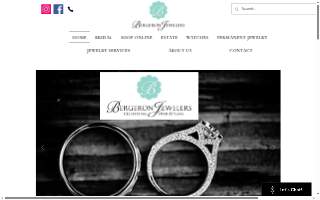 Bergeron Jewelers website