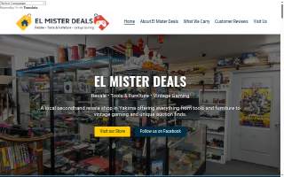 El Mister Deals website